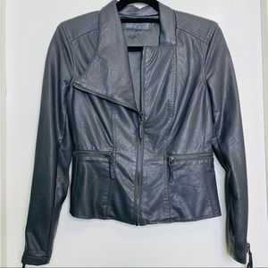 Blank NYC vegan leather jacket